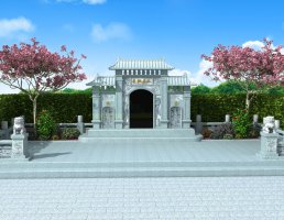 家族墓型設計方案