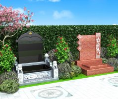 成品藝術墓設計